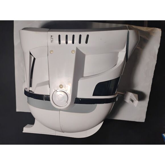 2008 Star Wars Clone Storm Trooper Talking Voice Changing Helmet W/Light Works - Picture 15 of 15